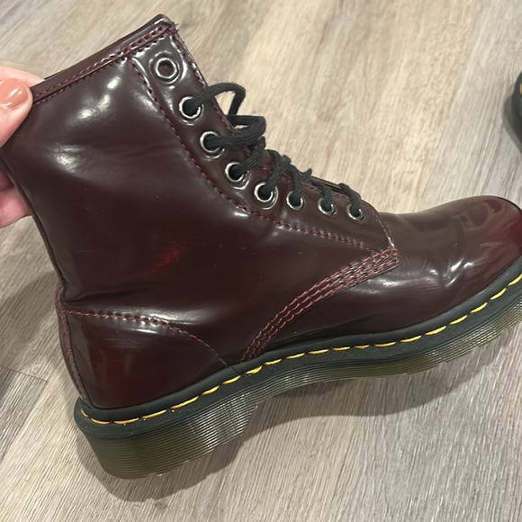 Vegan Dr. Martens Lace up Boots - Picture 7 of 12